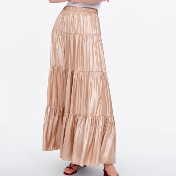 zara skirt maxi